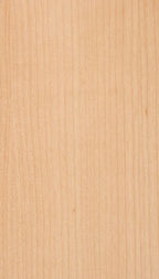 Maple 10 mil paper-backed wood veneer sheet grain detail