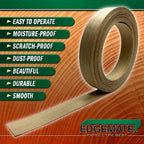 Edgemate finished wood veneer edge treatment