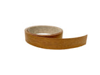 Mahogany wood veneer edgebanding detail