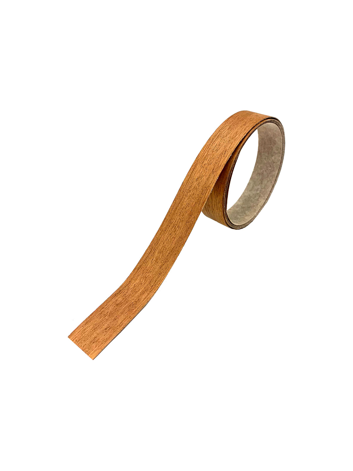 Mahogany wood veneer grain detail