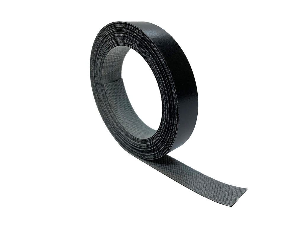 Black pre-glued melamine edgebanding